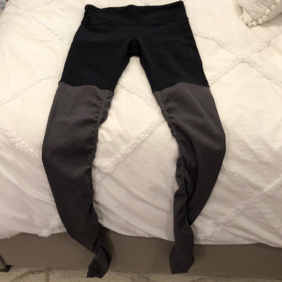 ALO ruching yoga goddess pants - Picture 1 of 4